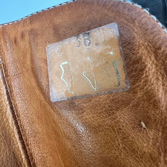 Trippen Crusader Boot Women EU 38 US 7 Dark Brown Leather Tall Knee High Germany - Picture 8 of 12